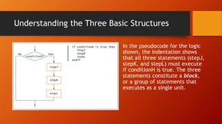 Understanding the Three Basic Structures | PPSX | Programming Languages ...