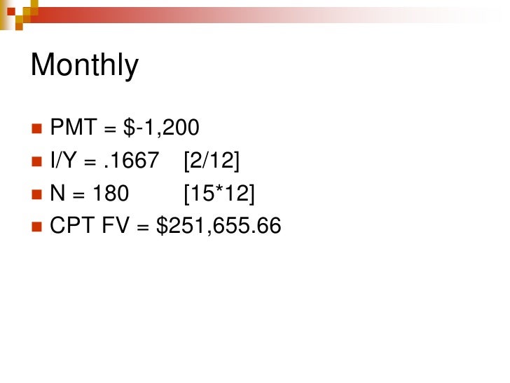 increasing annuity formula