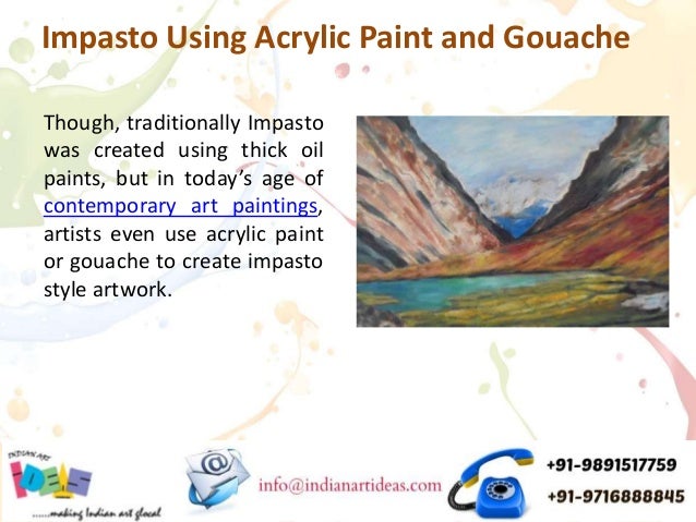 Understanding the Use of Impasto Techniques in Paintings