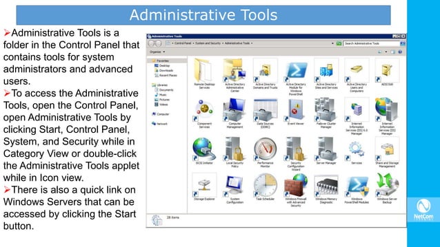 Understanding the Windows Server Administration Fundamentals (Part-1 ...