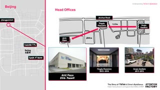 Beijing
Head Offices
https://www.amazon.com/gp/product/B08L1578B6?
Understanding TikTok & ByteDance
 