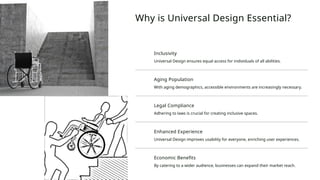 Universal Design Example Audio Elements Understanding Universal Design in Architecture sem 4.pptx