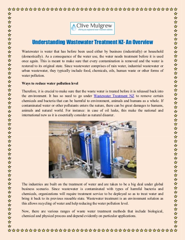 Understanding Wastewater Treatment NZ