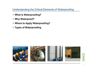 Understanding waterproofing | PDF