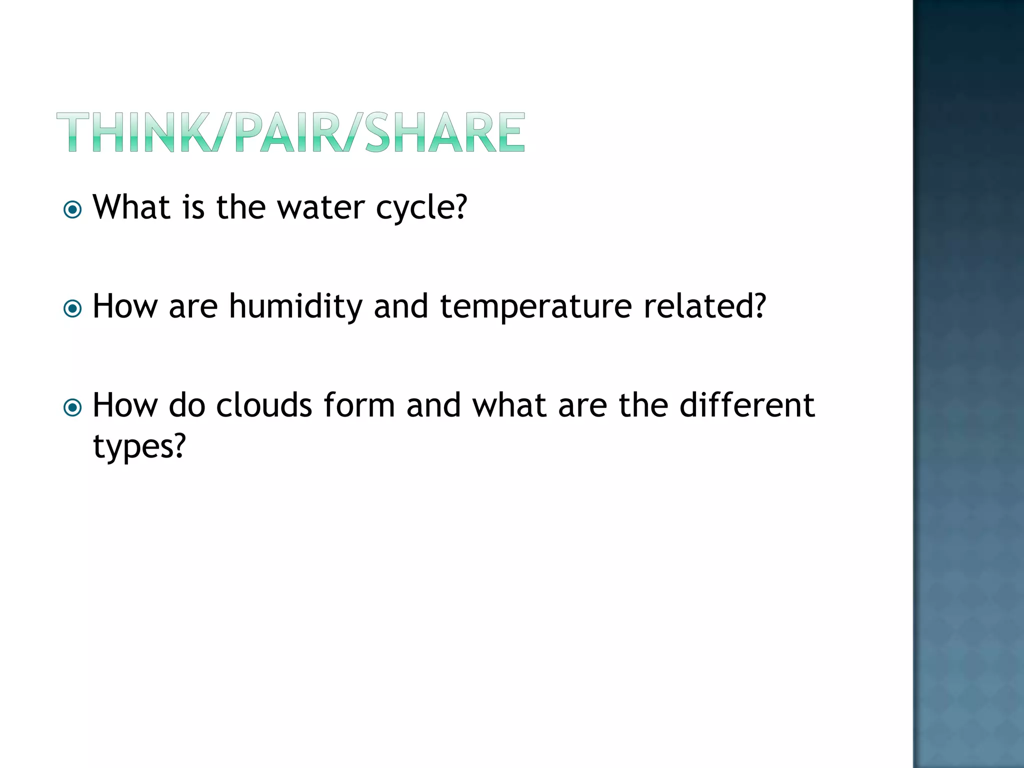 Understanding Weather