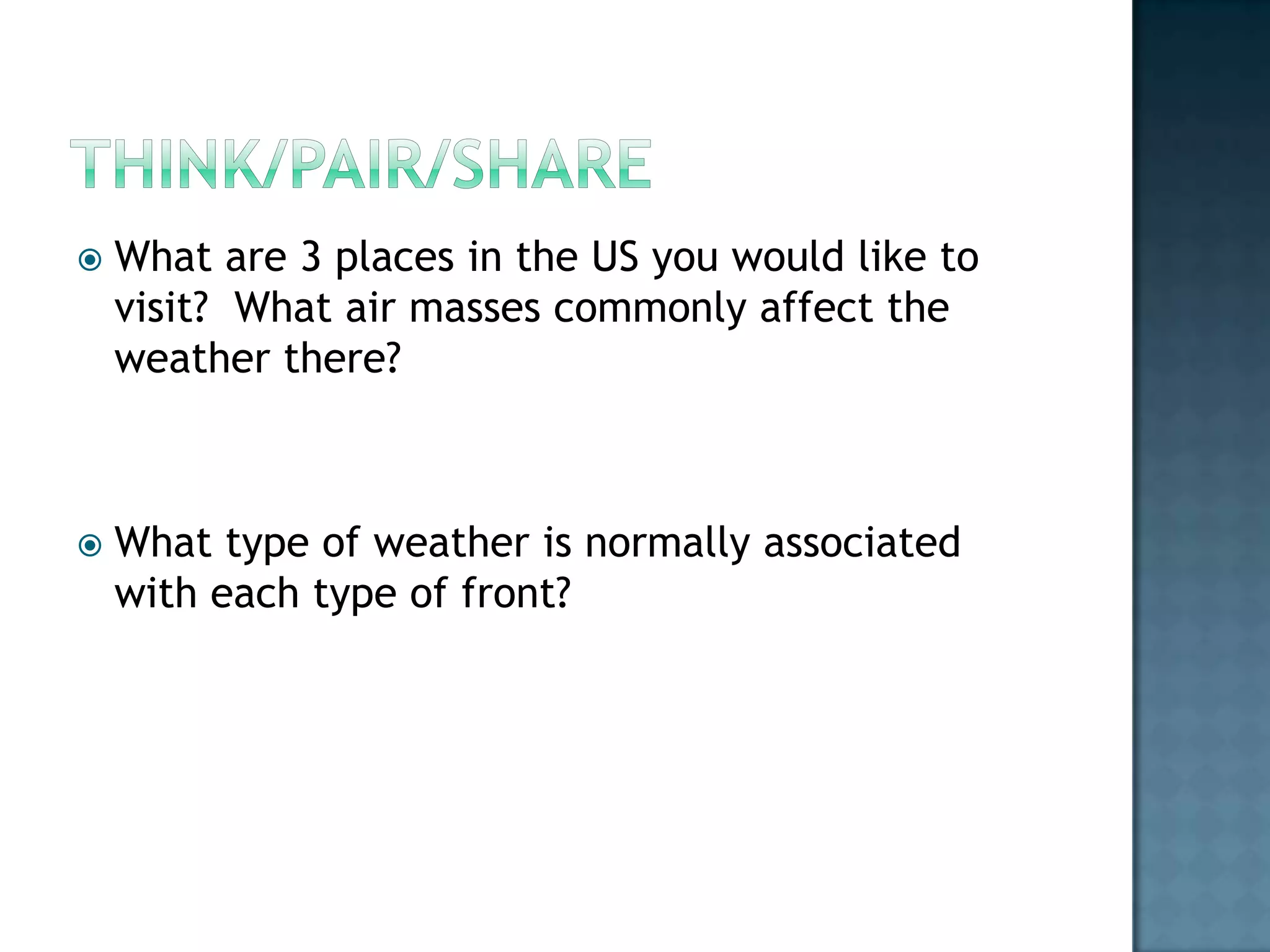 Understanding Weather