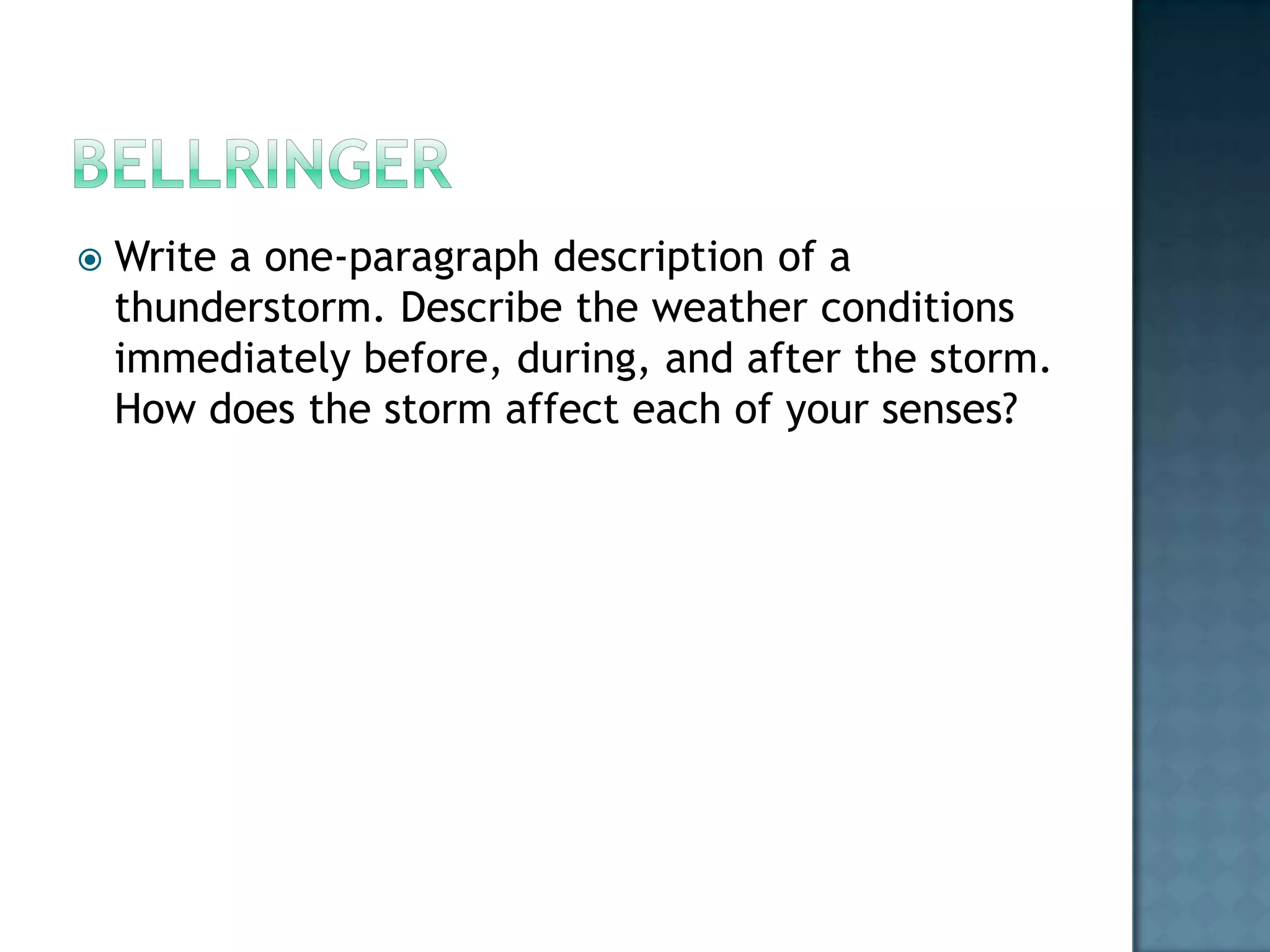 Understanding Weather