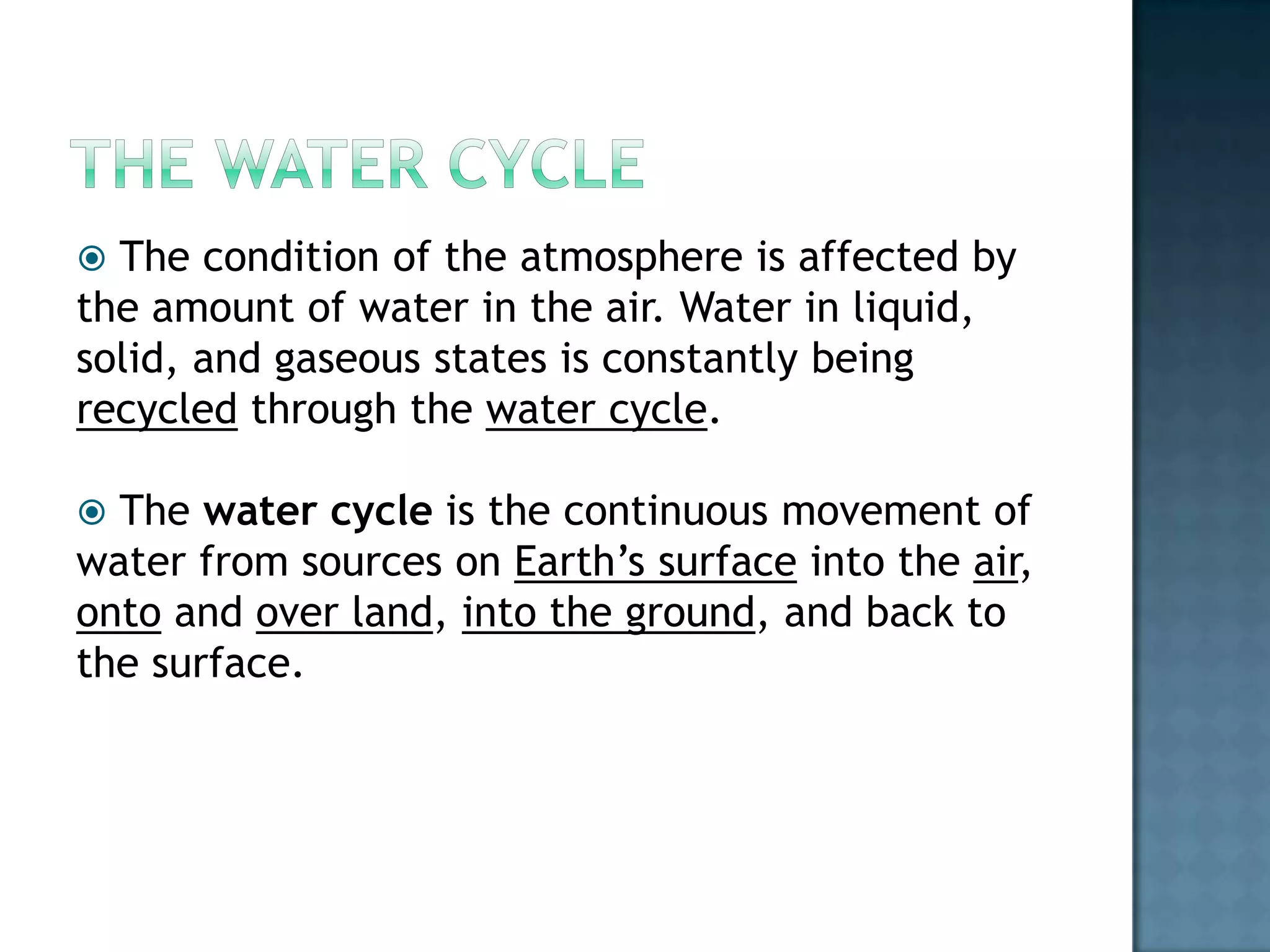 Understanding Weather