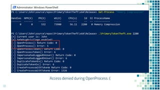 Access denied during OpenProcess :(
33
 