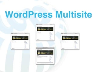 WordPress Multisite
 