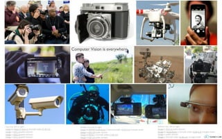 Computer Vision is everywhere
 