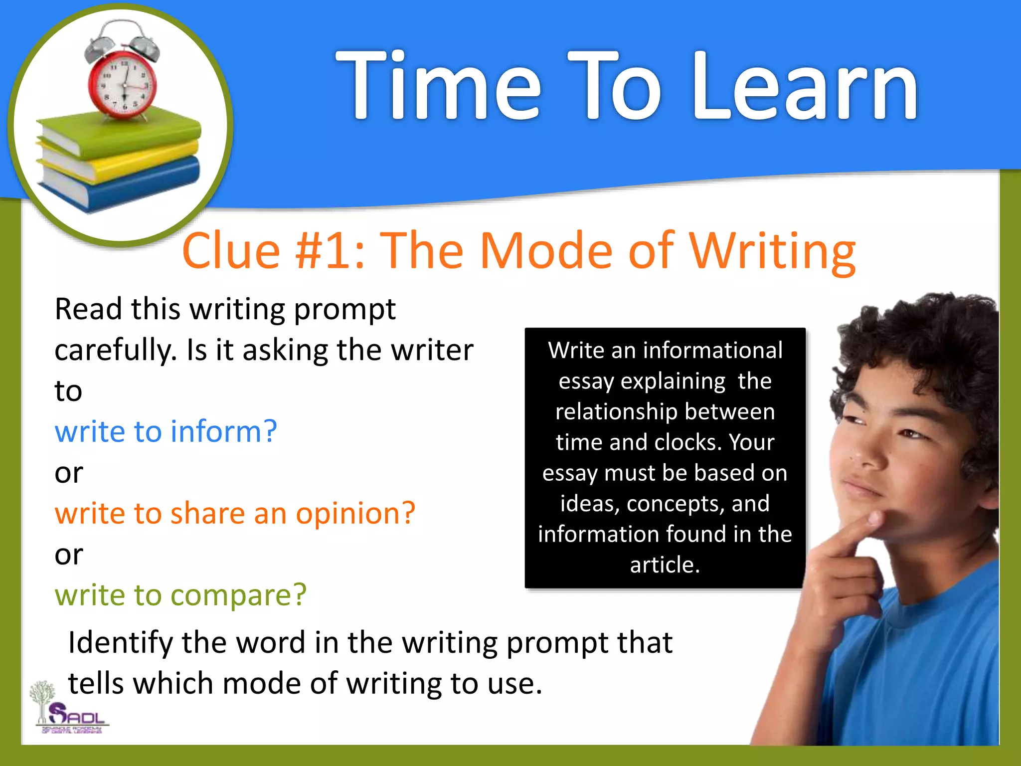Understanding writing prompts | PPTX | Science