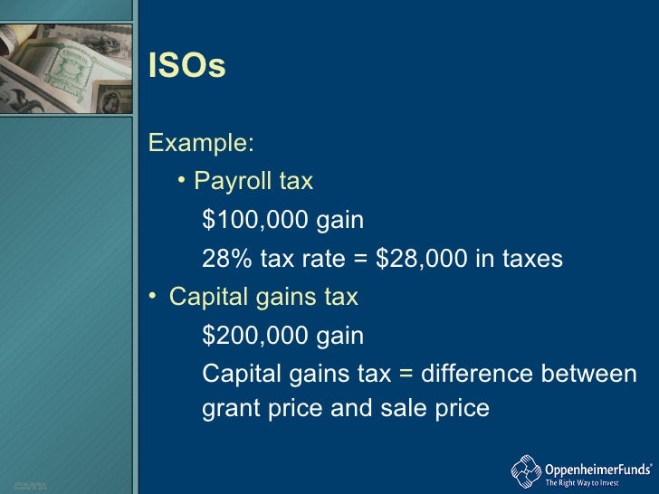 Iso stock options tax amt