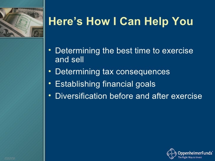 When is the best time to exercise stock options