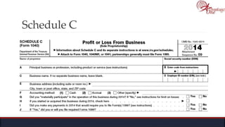 Schedule C
 