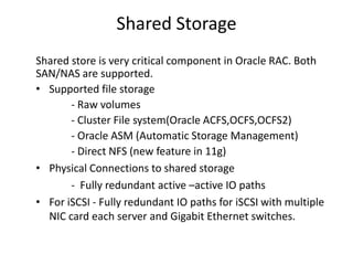 Oracle Ocfs2 Understand oracle real application cluster | PPTX