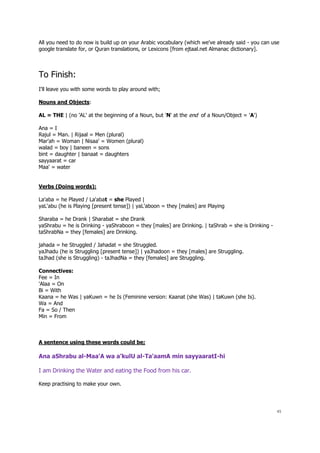 Understand speak_arabic_in_12_coloured_tables-2ndedition1 | PDF