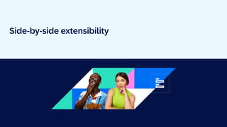 Side-by-side extensibility
 