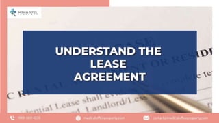 Understand The Lease Agreement.pptx