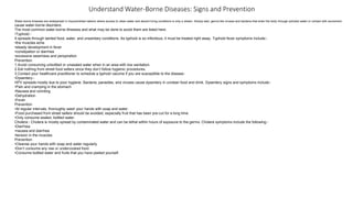Understand Water-Borne Diseases: Signs and Prevention
Water-borne illnesses are widespread in impoverished nations where access to clean water and decent living conditions is only a dream. Simply said, germs like viruses and bacteria that enter the body through polluted water or contact with excrement
cause water-borne disorders.
The most common water-borne illnesses and what may be done to avoid them are listed here.
•Typhoid:-
It spreads through tainted food, water, and unsanitary conditions. As typhoid is so infectious, it must be treated right away. Typhoid fever symptoms include:-
•the muscles ache
•steady development in fever
•constipation or diarrhea
•excessive weariness and perspiration
Prevention
1.Avoid consuming unbottled or unsealed water when in an area with low sanitation.
2.Eat nothing from street food sellers since they don’t follow hygienic procedures.
3.Contact your healthcare practitioner to schedule a typhoid vaccine if you are susceptible to the disease-
•Dysentery:-
HPV spreads mostly due to poor hygiene. Bacteria, parasites, and viruses cause dysentery in unclean food and drink. Dysentery signs and symptoms include:-
•Pain and cramping in the stomach
•Nausea and vomiting
•Dehydration
•Fever
Prevention
•At regular intervals, thoroughly wash your hands with soap and water.
•Food purchased from street sellers should be avoided, especially fruit that has been pre-cut for a long time.
•Only consume sealed, bottled water.
Cholera:- Cholera is mostly spread by contaminated water and can be lethal within hours of exposure to the germs. Cholera symptoms include the following:-
•Diarrhea
•nausea and diarrhea
•tension in the muscles
Prevention
•Cleanse your hands with soap and water regularly.
•Don’t consume any raw or undercooked food.
•Consume bottled water and fruits that you have peeled yourself.
 