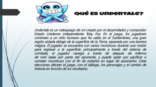 Undertale Slideshow Undertale | PPTX