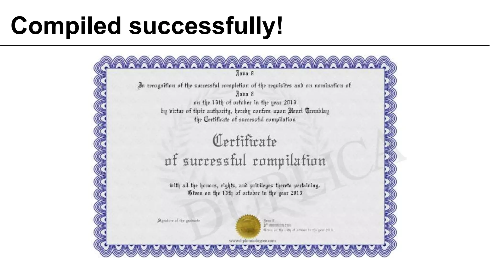 Compiled successfully!
15
 