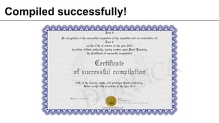 Compiled successfully!
15
 