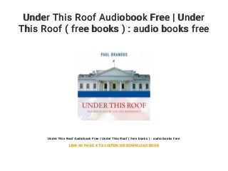 under one roof book ali hazelwood under one roof book ali hazelwood