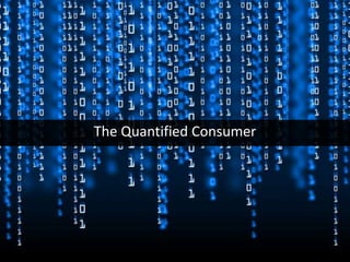 The Quantified Consumer

 