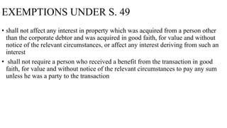 Undervalued Transaction Undervalued transactions presentation | PPTX