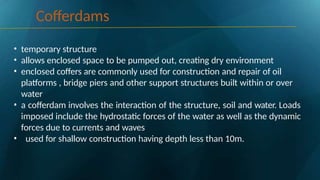 Underwater construction details and application | PPTX