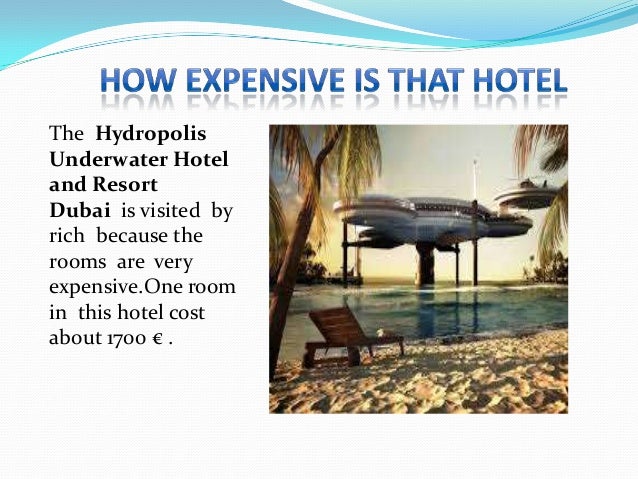 underwater hotel presentation kaloyan