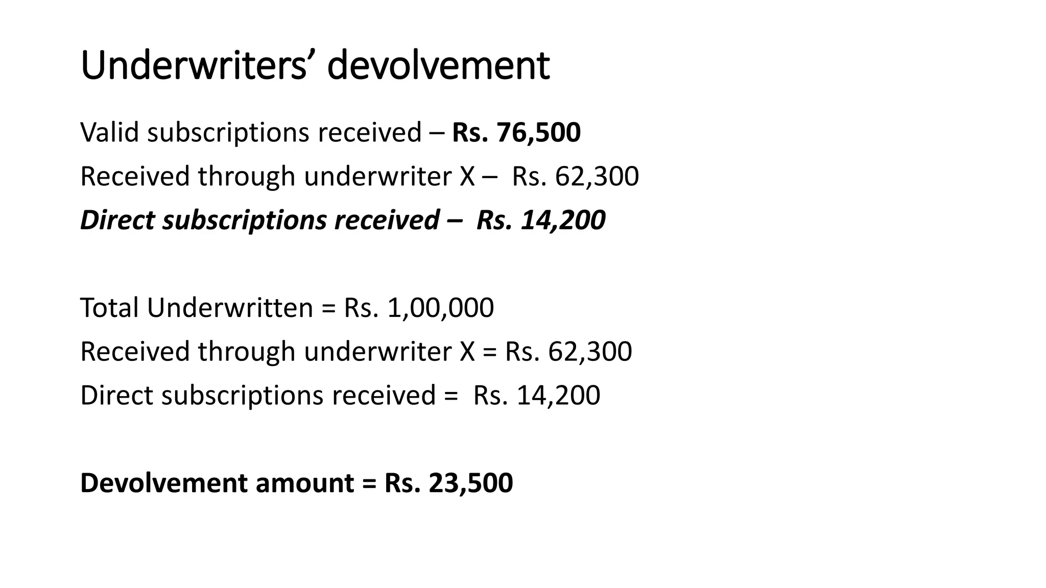 Underwriting (Investment banking) | PPTX