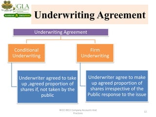 Underwrite Definition Underwritting | PPTX
