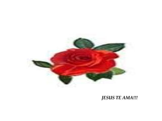 JESUS TE AMA!!!
 