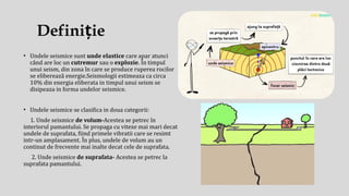 Unde Unde seismice 0.1 proiect powerpoint romana | PPTX