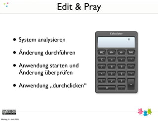 Und es geht doch - TDD für GUIs