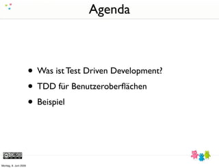 Und es geht doch - TDD für GUIs
