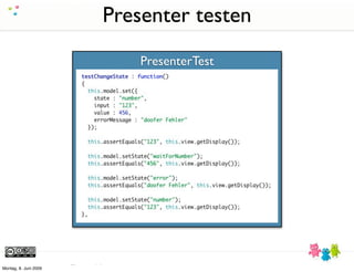 Und es geht doch - TDD für GUIs
