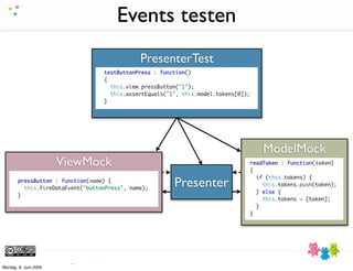 Und es geht doch - TDD für GUIs