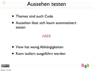 Und es geht doch - TDD für GUIs