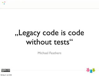 Und es geht doch - TDD für GUIs