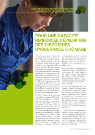 Unédic : rapport d'activité 2010