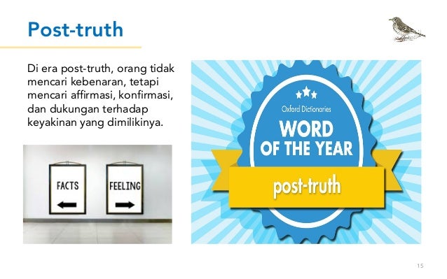 Perilaku Masyarakat Indonesia Terhadap Hoax, Media, dan 