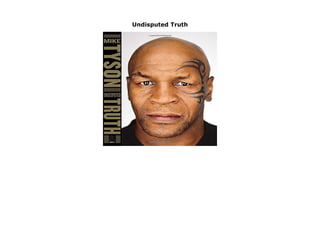 Undisputed Truth
Undisputed Truth
 