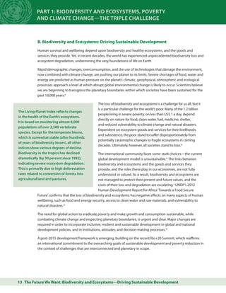 Undp biodiversity-and-ecosystems-global-framework-2012-2020 | PDF