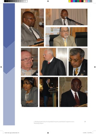 17e-SkillingSouthAfricaforEquitableProsperityandGlobalCompetitiveness:
Workshop Report
booklet final pages numbered.indd 20 11/2/2011 5:14:47 PM
 