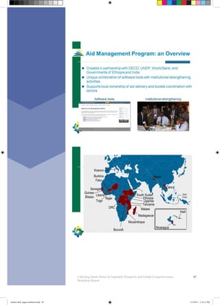47e-Skilling South Africa for Equitable Prosperity and Global Competitiveness:
Workshop Report
booklet final pages numbered.indd 50 11/2/2011 5:16:31 PM
 