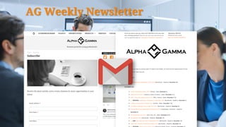 AG Weekly Newsletter