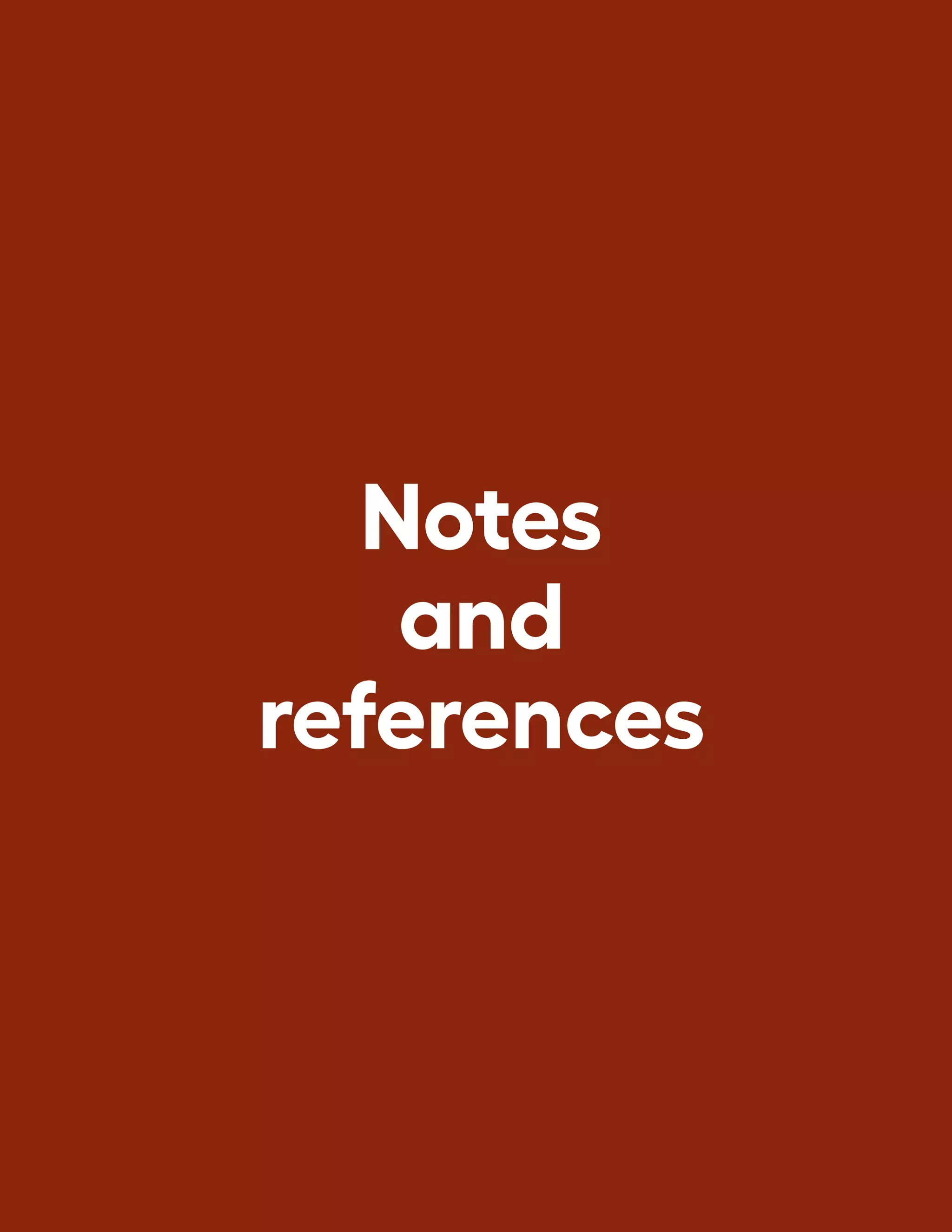 Notes
and
references
 